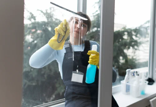 Nettoyage de vitres intérieures et extérieures à Bavans
